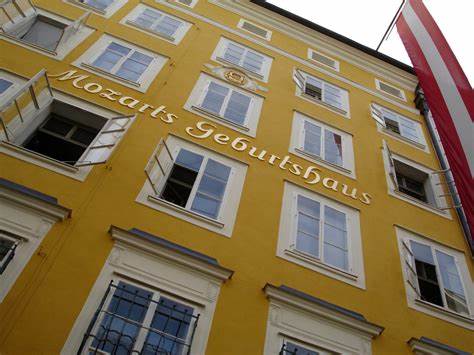 Dom narodzin Mozarta w Salzburgu na Getreidegasse nr 9