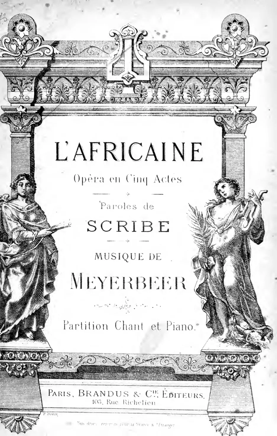 LAfricaine opera by Meyerbeer cover of the piano vocal score – IMSLP jpg
