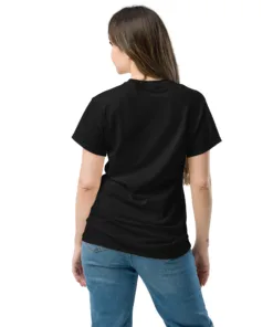 Czarna męska koszulka z pieczęcią Jana Sebastiana rozmiary od S do 5XL 25 unisex classic tee black back 6701176d9654a