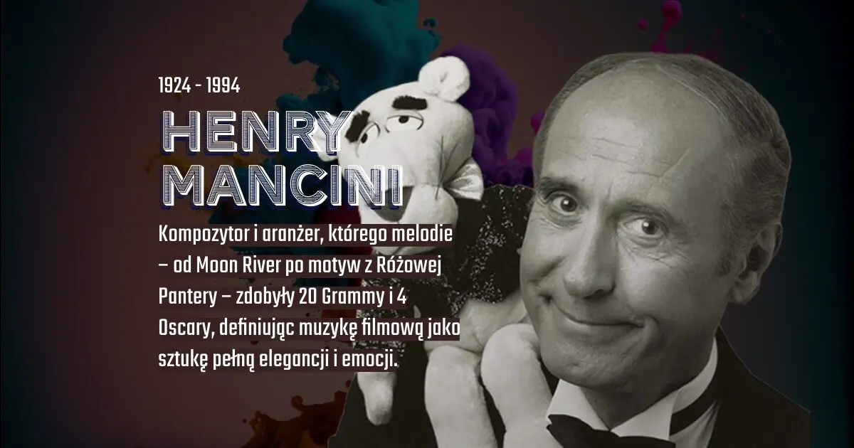Henry Mancini na urodzinowym wspominkowym banerze w blogu Moje Quo Vadis - mojequovadis.pl | ppiotrr.pl