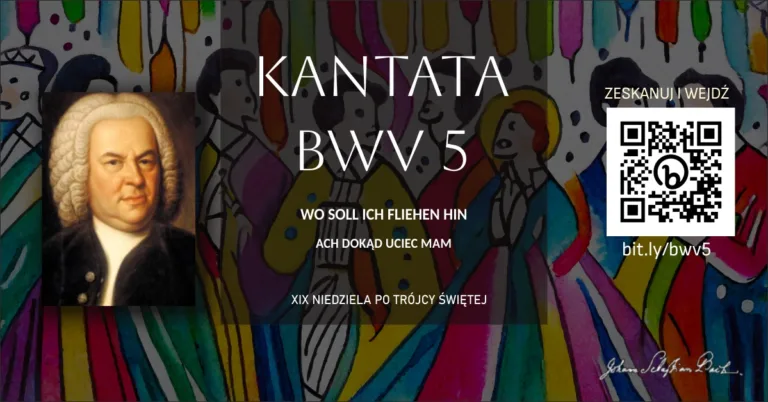 BWV 5 - Ach, gdzie uciec mam. Ilustracja do hasła leksykalnego o kantatach J.S. Bacha w serwisie PpiotrR.pl