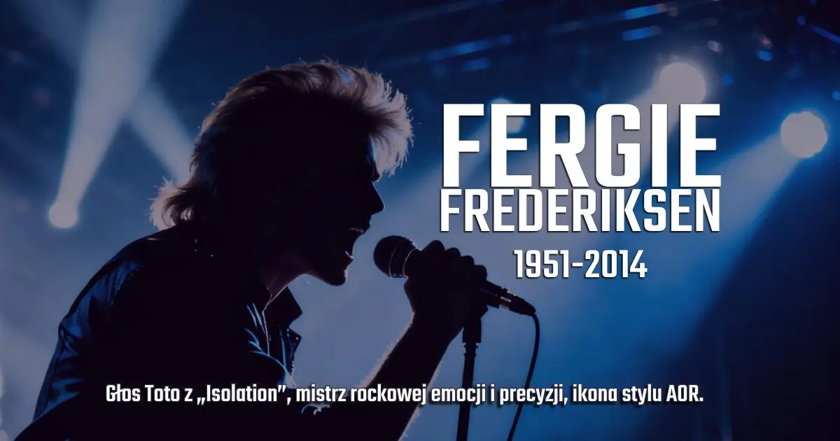 Fergie Frederiksen na banerze wspomnieniowym w blogu Moje Quo Vadis - mojequovadis.pl | ppiotrr.pl