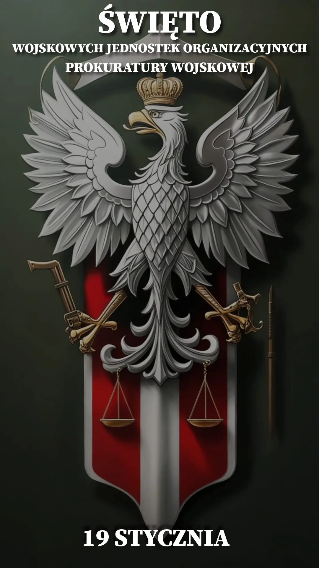 Ilustracja na wspomnienie o obchodach 19 stycznia Święta Wojskowych Jednostek Organizacyjnych Prokuratury Wojskowej w blogu Moje Quo Vadis - mojequovadis.pl | PpiotrR.pl