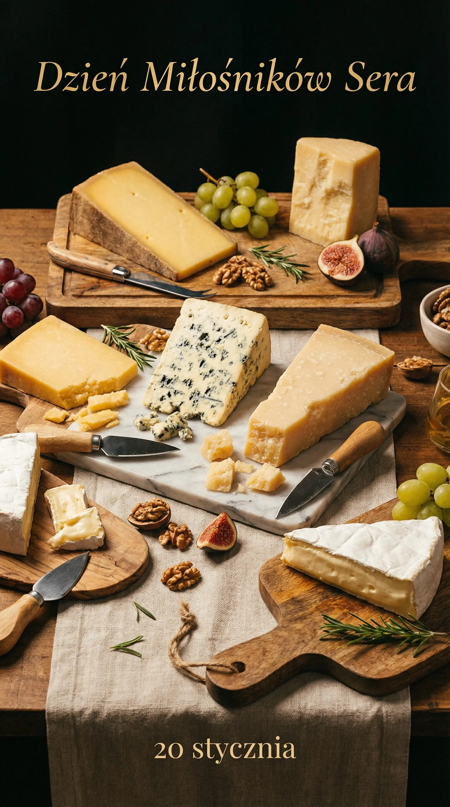 Ilustracja na wspomnienie o obchodach 20 stycznia Dnia Miłośników Sera w blogu Moje Quo Vadis - mojequovadis.pl | PpiotrR.pl