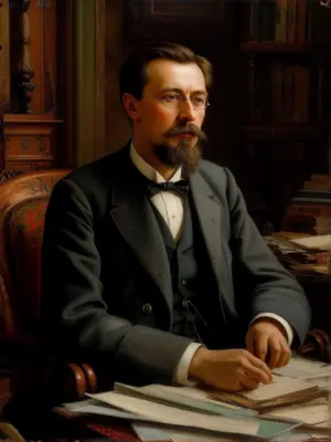 Antoni Czechow - portret autora 