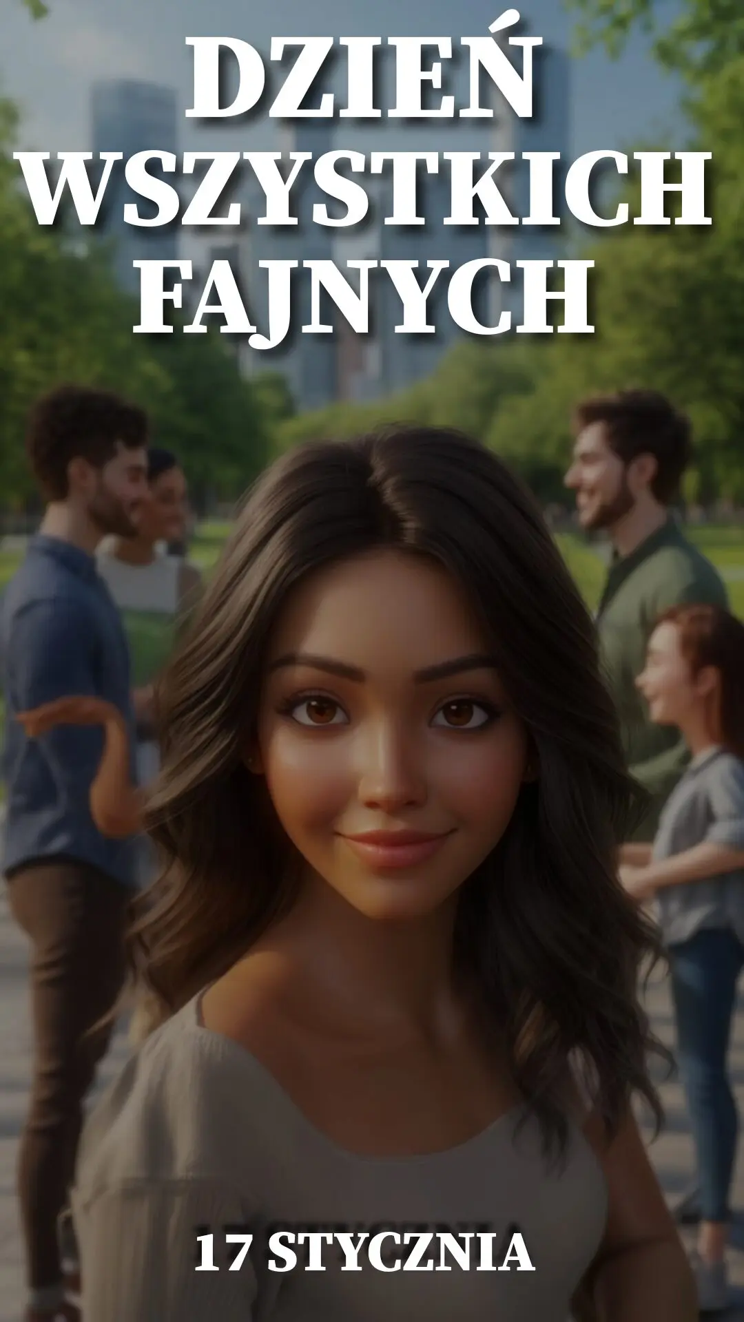 Ilustracja na wspomnienie o obchodach 17 stycznia Dnia Wszystkich Fajnych w blogu Moje Quo Vadis - mojequovadis.pl | PpiotrR.pl