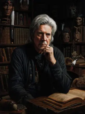 Graham Masterton (ur. 1946) Brytyjski pisarz, urodzony 16 stycznia 1946, zasłynął przede wszystkim jako mistrz horroru i thrillera nadprzyrodzonego. Jego najbardziej znane dzieło to "Manitou" (1976), w którym połączył horror z motywami rdzennych Amerykanów – powieść odniosła ogromny sukces i doczekała się kilku sequeli oraz ekranizacji. Masterton napisał również serię powieści o Jimie Rook, egzorcyście z Los Angeles, oraz liczne samodzielne thrillery łączące elementy grozy z tajemnicami historycznymi i kulturowymi. Przed karierą powieściopisarza pracował jako redaktor magazynu "Penthouse", a także pisał poradniki dotyczące seksu, co nadało jego późniejszej twórczości ciekawy, transgresyjny rys.