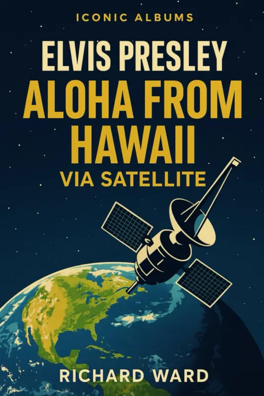 Iconic Albums Elvis Presley Aloha from Hawaii Via Satellite okladka ksiazki