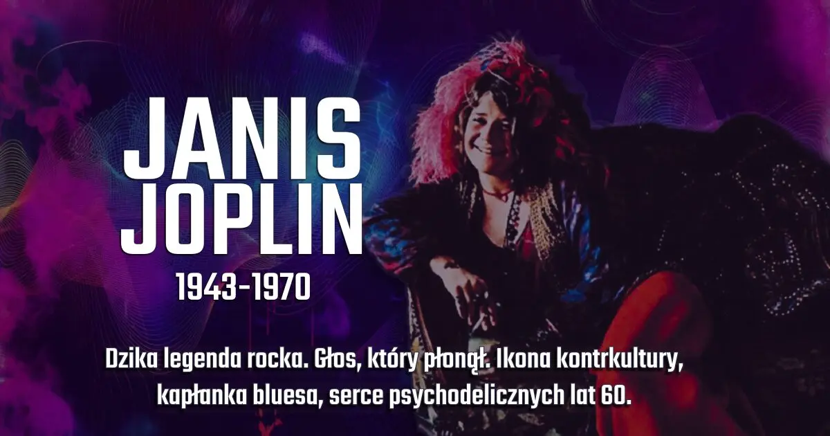 Janis Joplin na banerze urodzinowym w blogu Moje Quo Vadis - mojequovadis.pl | ppiotrr.pl