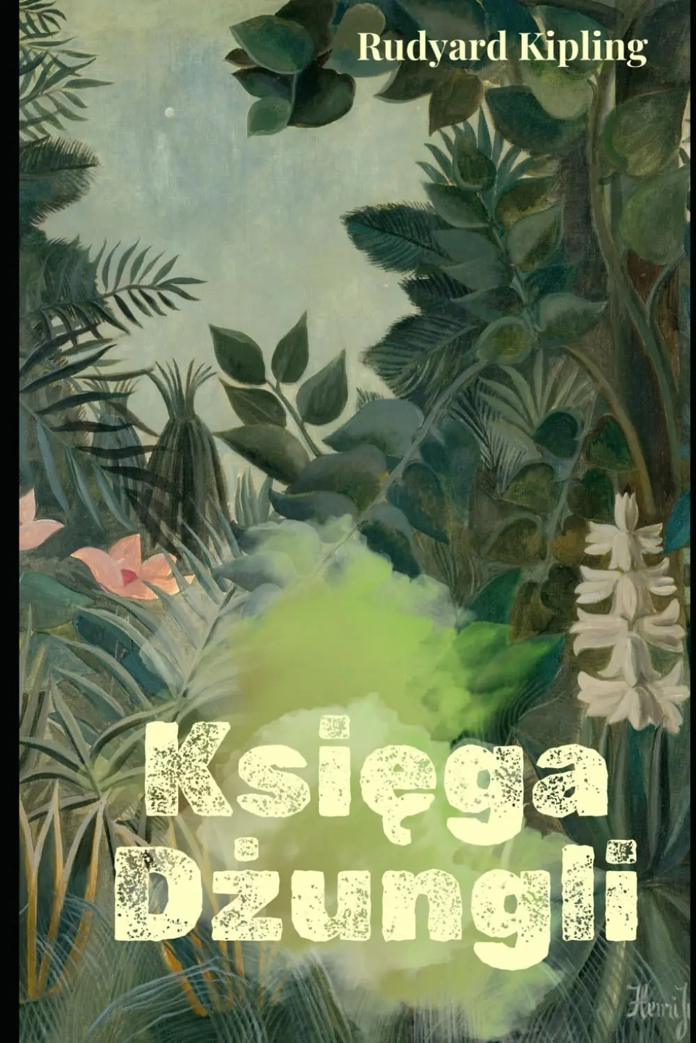 Księga dżungli - Rudyard Kipling_okładka książki