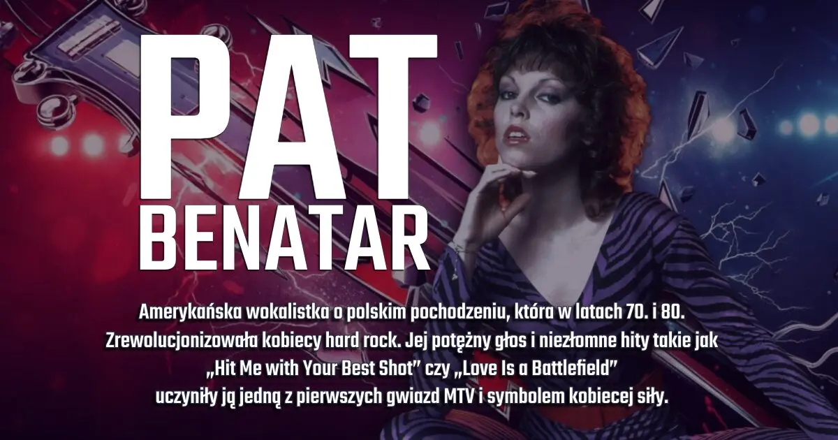 Pat Benatar na banerze urodzinowym w blogu Moje Quo Vadis - mojequovadis.pl | ppiotrr.pl