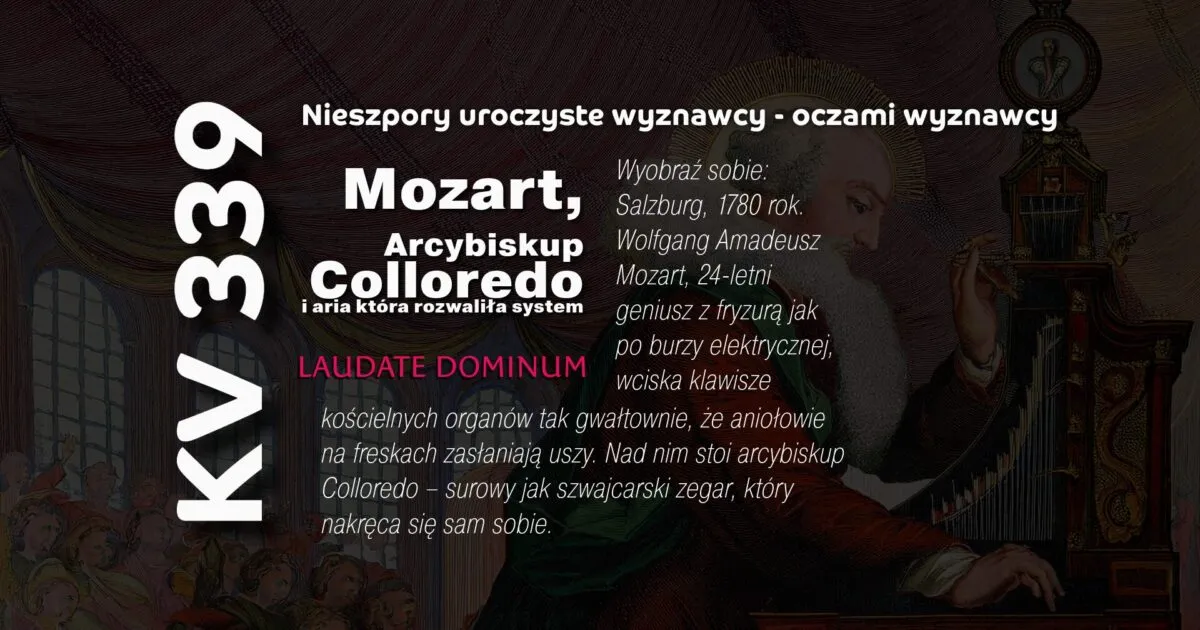 Vesperae solennes de confessore KV 339 Mozarta