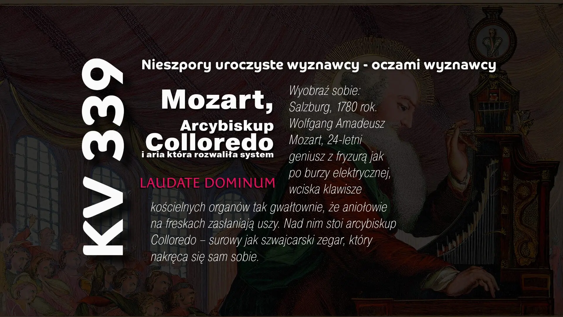 Vesperae solennes de confessore KV 339 Mozarta 4 Vesperae solennes de confessore KV 339 Mozarta