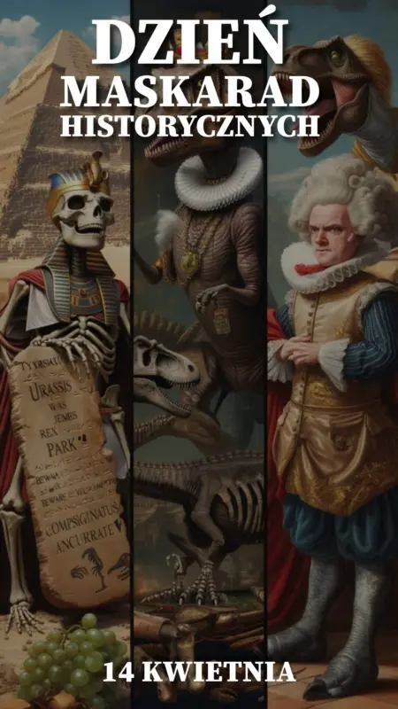 Ilustracja na wspomnienie o święcie Dnia Maskarad Historycznych | Moje Quo Vadis - mojequovadis.pl | PpiotrR.pl