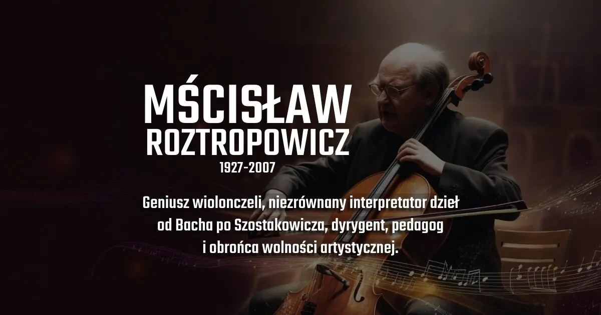 Mścisław Roztropowicz na wspomnieniowym banerze w blogu Moje Quo Vadis - mojequovadis.pl | ppiotrr.pl
