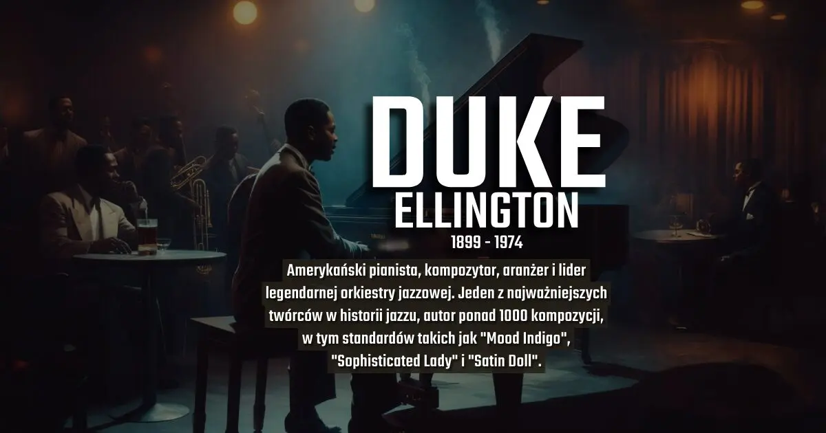Duke Ellington na urodzinowym banerze w blogu Moje Quo Vadis - mojequovadis.pl | ppiotrr.pl