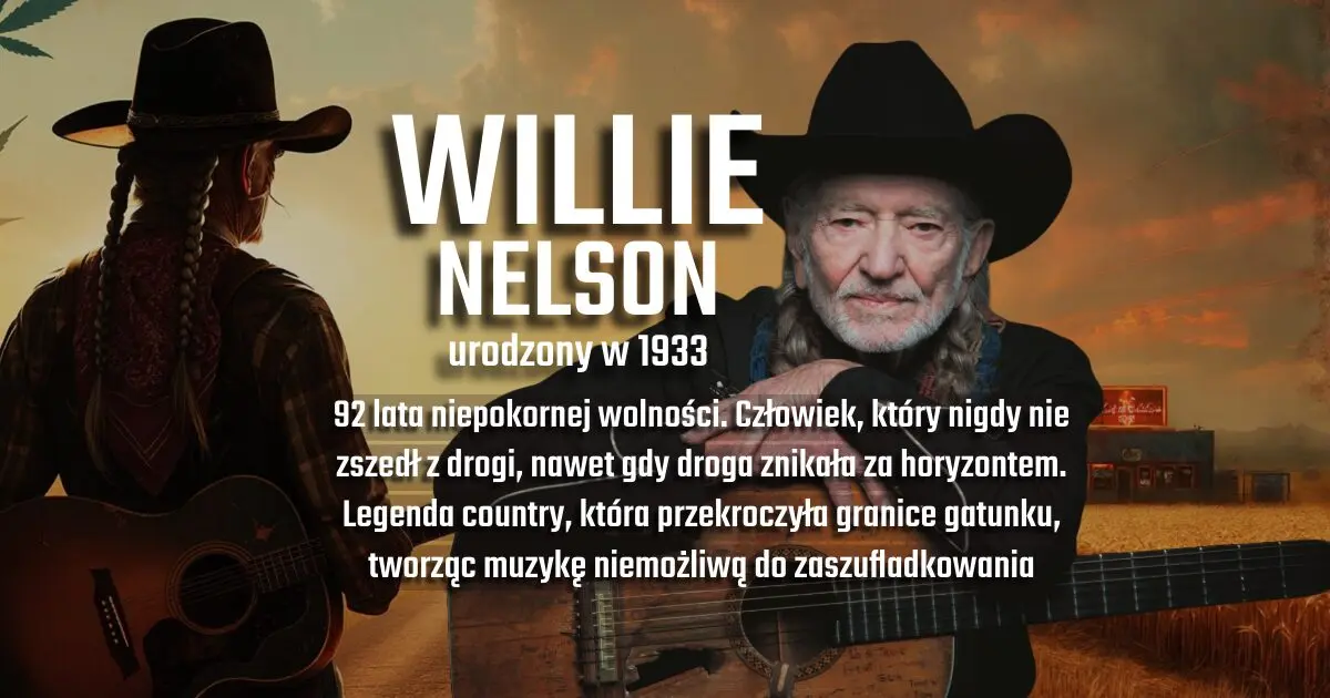 Willie Nelson na banerze urodzinowym w blogu Moje Quo Vadis - mojequovadis.pl | ppiotrr.pl