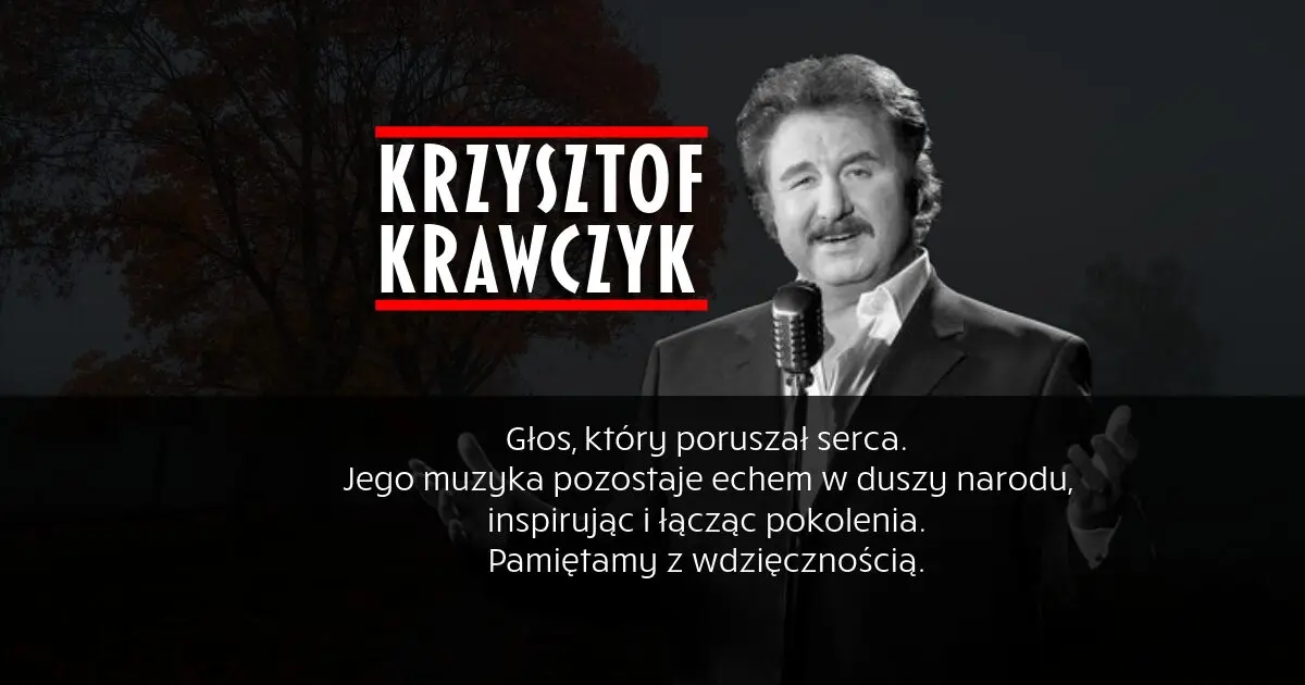 5 kwietnia 2021 zmarl Krzysztof Krawczyk