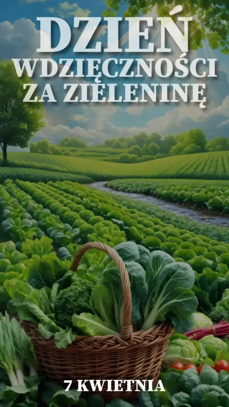 Ilustracja na wspomnienie o Dniu Wdzięczności za Zieleninę w blogu - mojequovadis.pl | PpiotrR.pl