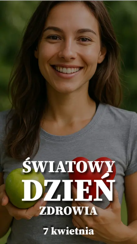 Ilustracja na wspomnienie o Światowym Dniu Zdrowia - mojequovadis.pl | PpiotrR.pl