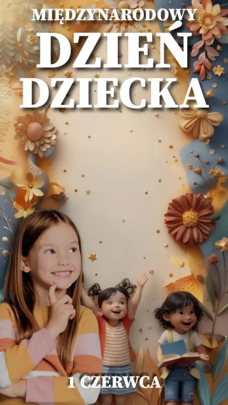 Ilustracja na wspomnienie o obchodach 1 czerwca Międzynarodowego Dnia Dziecka w blogu Moje Quo Vadis - mojequovadis.pl | PpiotrR.pl