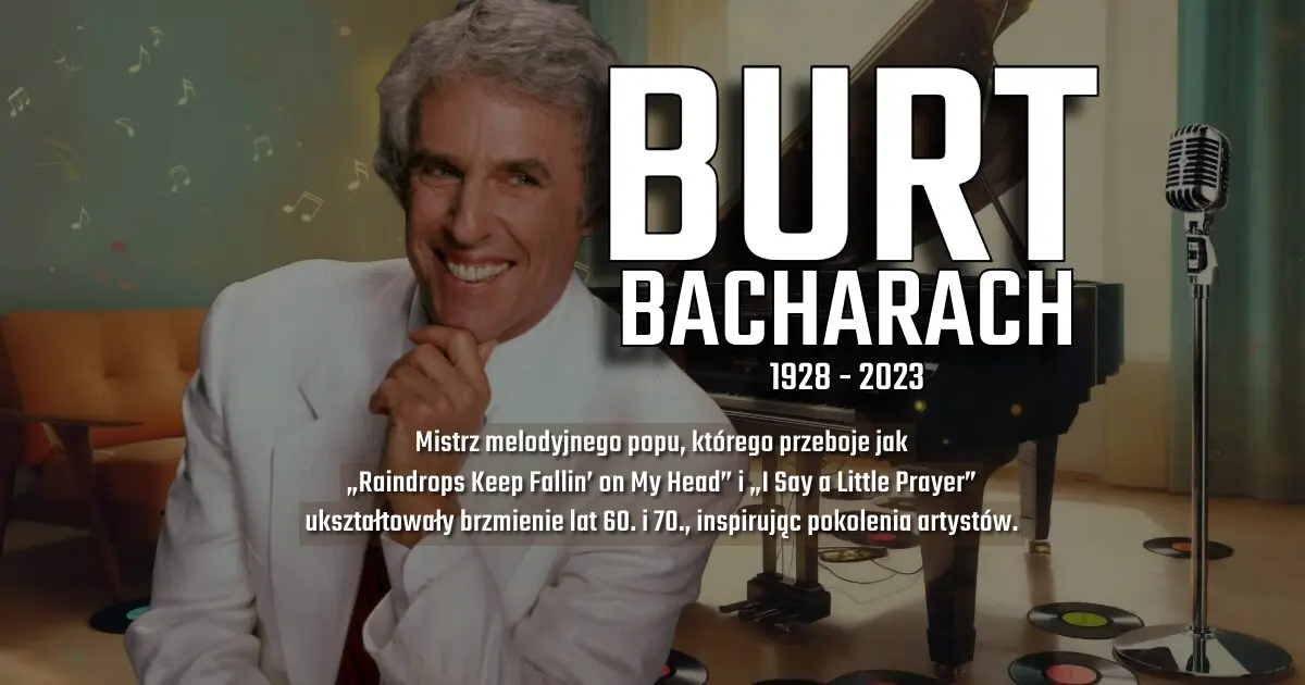 Burt Bacharach na urodzinowym banerze w blogu Moje Quo Vadis - mojequovadis.pl | ppiotrr.pl
