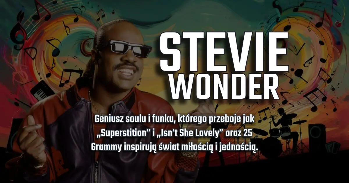 Stevie Wonder na urodzinowym banerze w blogu Moje Quo Vadis - mojequovadis.pl | ppiotrr.pl