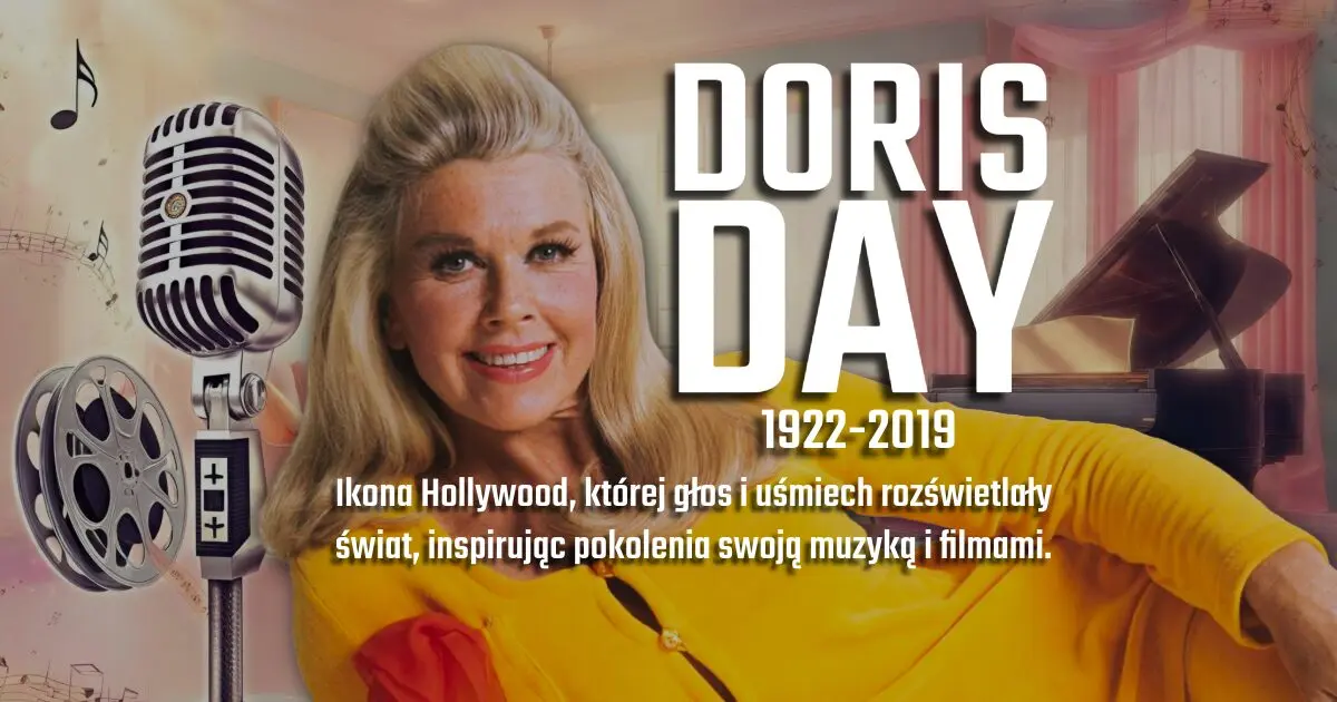 Doris Day na banerze wspomnieniowym w blogu Moje Quo Vadis - mojequovadis.pl | ppiotrr.pl