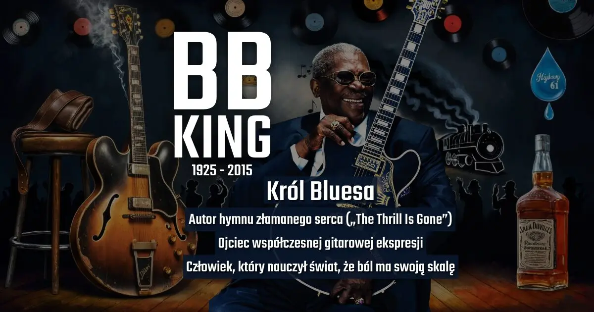 B.B. King na banerze wspomnieniowym w blogu Moje Quo Vadis - mojequovadis.pl | ppiotrr.pl