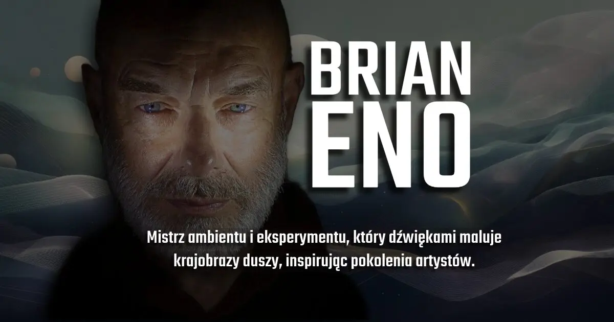 Brian Eno na urodzinowym banerze w blogu Moje Quo Vadis - mojequovadis.pl | ppiotrr.pl