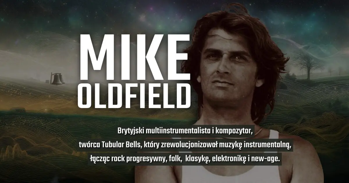 Mike Oldfield na urodzinowym banerze w blogu Moje Quo Vadis - mojequovadis.pl | ppiotrr.pl