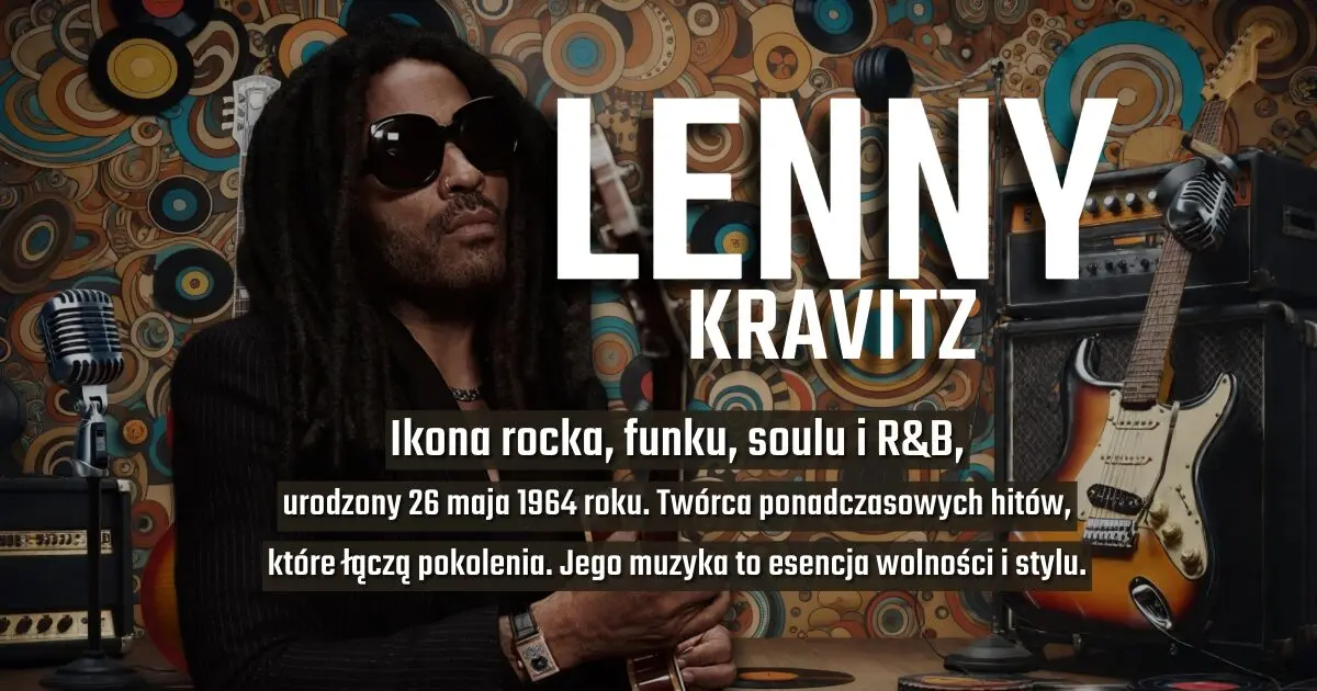 Lenny Kravitz na urodzinowym banerze w blogu Moje Quo Vadis - mojequovadis.pl | ppiotrr.pl