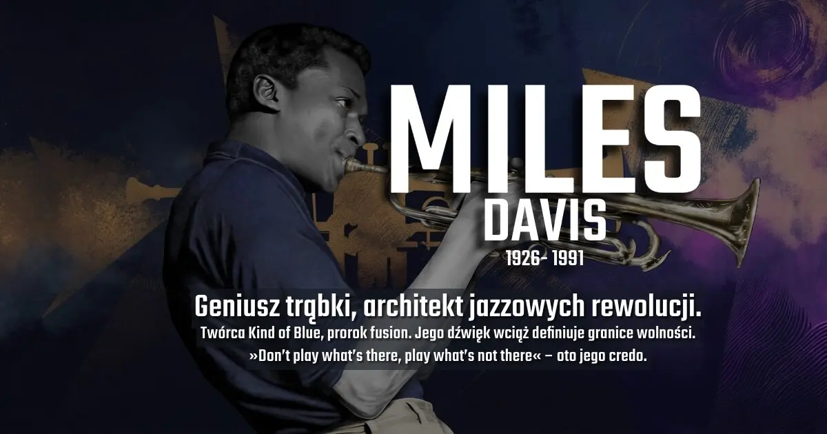 Miles Davis na urodzinowym banerze w blogu Moje Quo Vadis - mojequovadis.pl | ppiotrr.pl