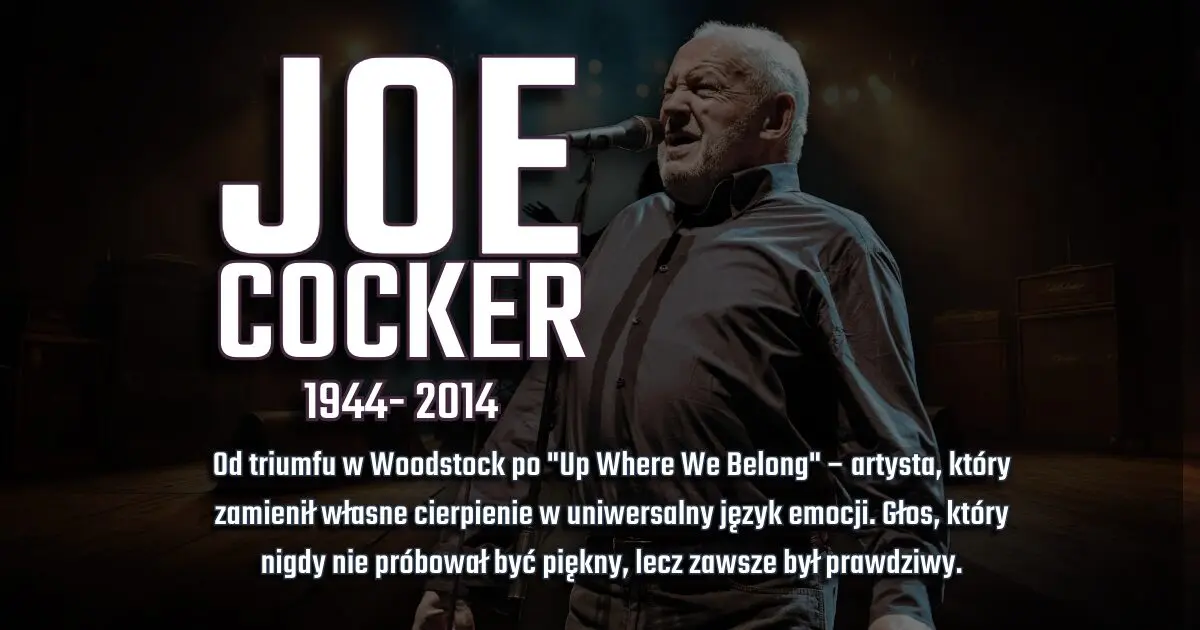 Joe Cocker na urodzinowym banerze w blogu Moje Quo Vadis - mojequovadis.pl | ppiotrr.pl
