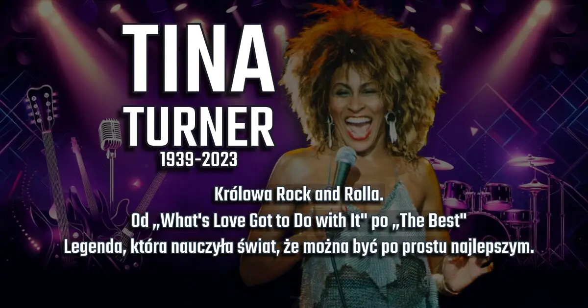 Tina Turner na banerze wspomnieniowym w blogu Moje Quo Vadis - mojequovadis.pl | ppiotrr.pl