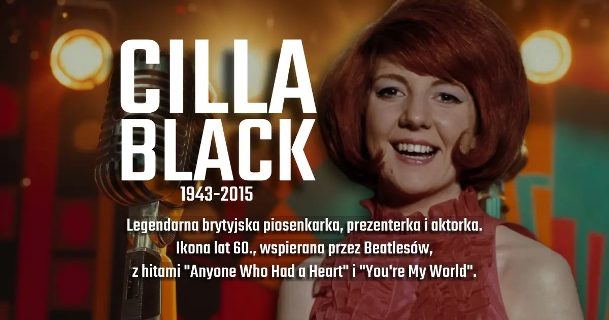 Cilla Black na urodzinowym banerze w blogu Moje Quo Vadis - mojequovadis.pl | ppiotrr.pl
