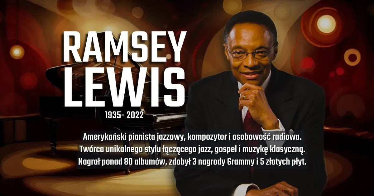 Ramsey Lewis na urodzinowym banerze w blogu Moje Quo Vadis - mojequovadis.pl | ppiotrr.pl