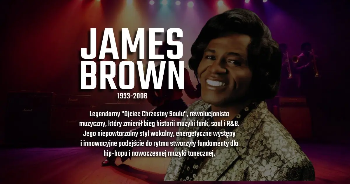 James Brown na urodzinowym banerze w blogu Moje Quo Vadis - mojequovadis.pl | ppiotrr.pl