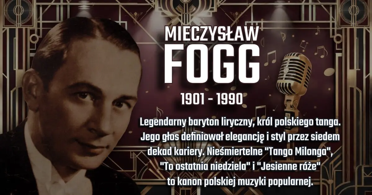 Mieczysław Fogg na urodzinowym banerze w blogu Moje Quo Vadis - mojequovadis.pl | ppiotrr.pl