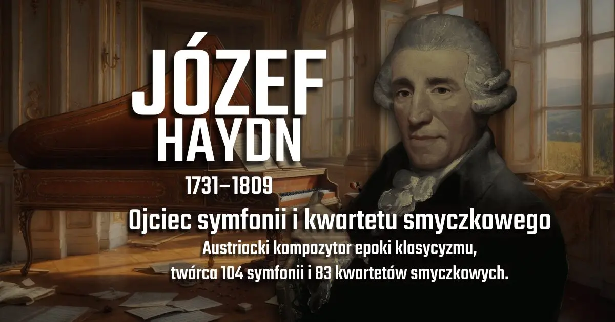 Józef Haydn na banerze wspomnieniowym w blogu Moje Quo Vadis - mojequovadis.pl | ppiotrr.pl