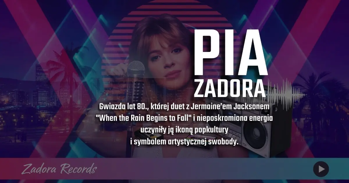 Pia Zadora na banerze urodzinowym w blogu Moje Quo Vadis - mojequovadis.pl | ppiotrr.pl