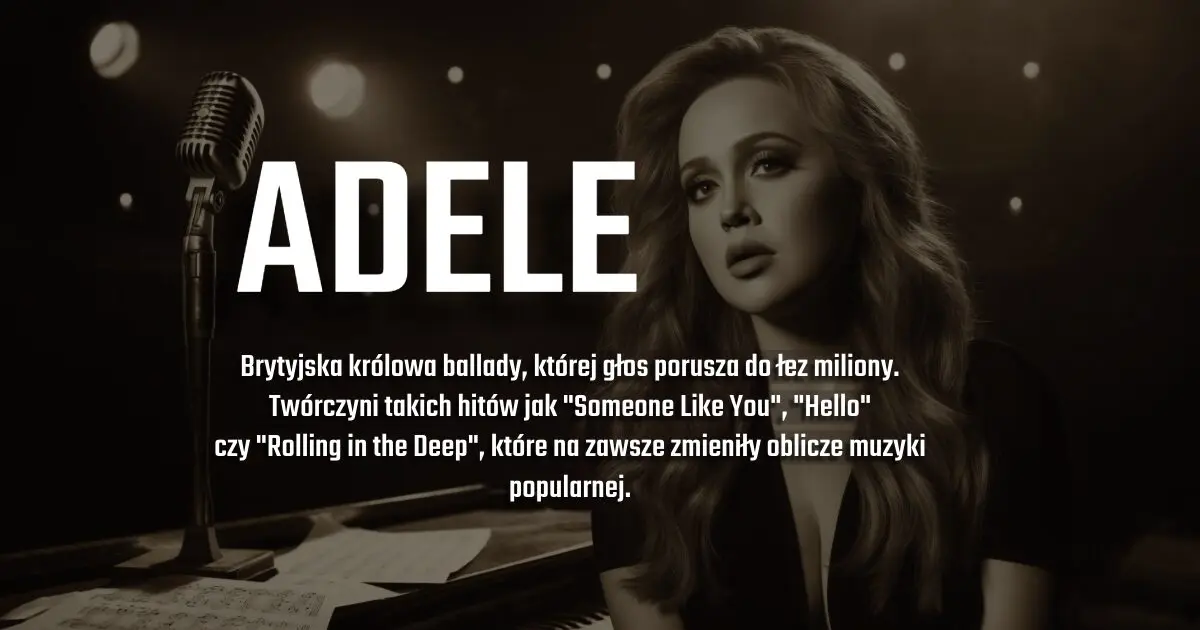 Adele na urodzinowym banerze w blogu Moje Quo Vadis - mojequovadis.pl | ppiotrr.pl