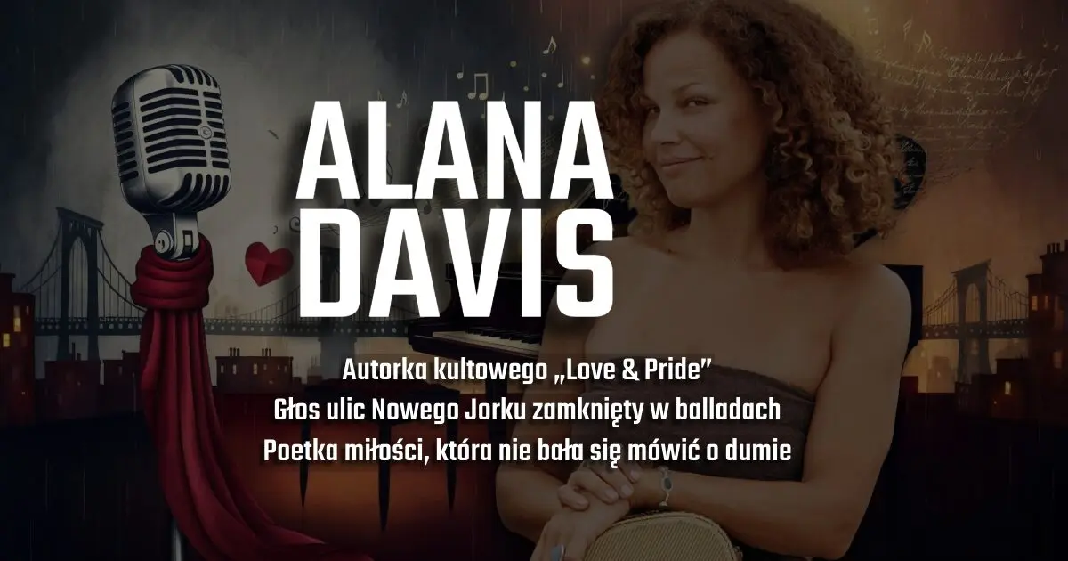 Alana Davis na banerze urodzinowym w blogu Moje Quo Vadis - mojequovadis.pl | ppiotrr.pl