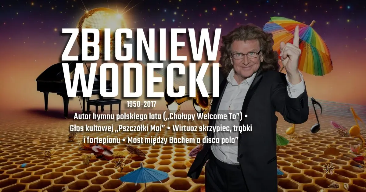 Zbigniew Wodecki na urodzinowym banerze w blogu Moje Quo Vadis - mojequovadis.pl | ppiotrr.pl