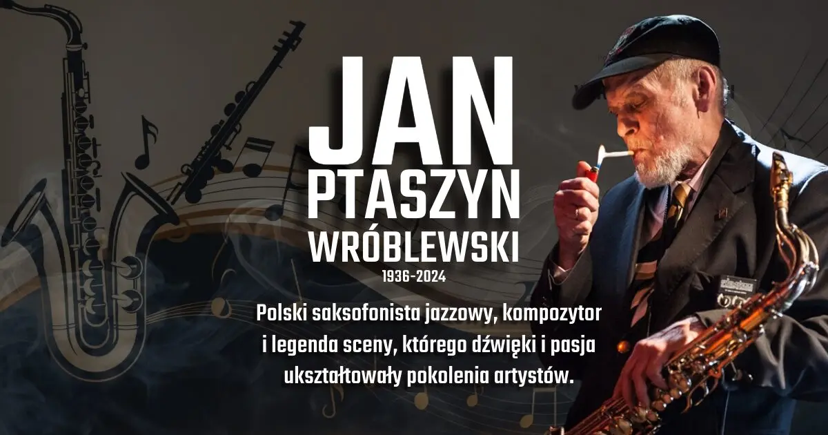 Jan Ptaszyn Wróblewski na banerze wspomnieniowym w blogu Moje Quo Vadis - mojequovadis.pl | ppiotrr.pl