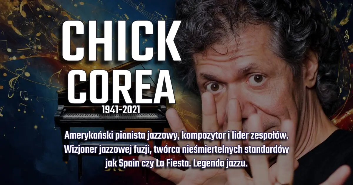 Chick Corea na urodzinowym banerze w blogu Moje Quo Vadis - mojequovadis.pl | ppiotrr.pl