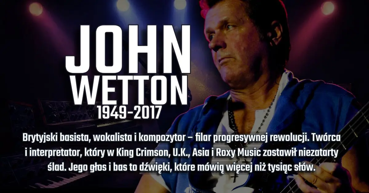 John Wetton na urodzinowym banerze w blogu Moje Quo Vadis - mojequovadis.pl | ppiotrr.pl