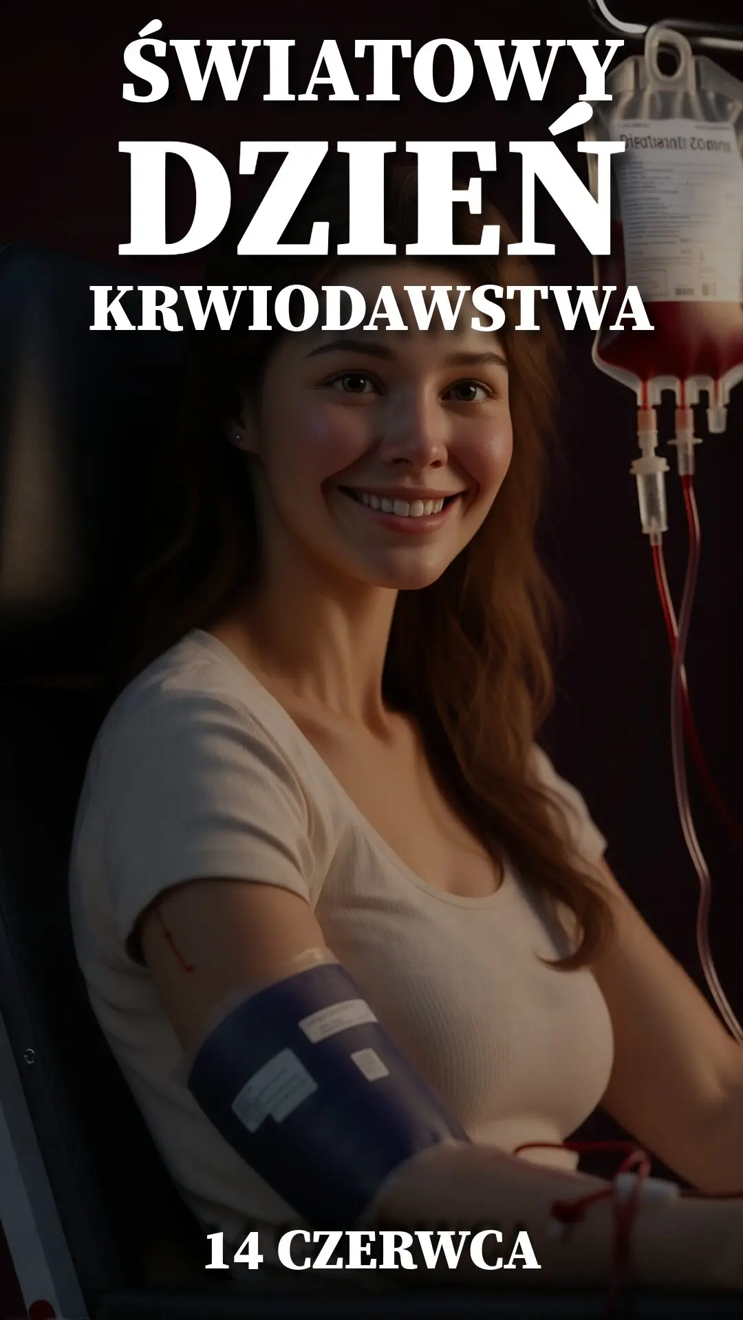 Ilustracja na wspomnienie o obchodach 14 czerwca Światowego Dnia Krwiodawstwa w blogu Moje Quo Vadis - mojequovadis.pl | PpiotrR.pl
