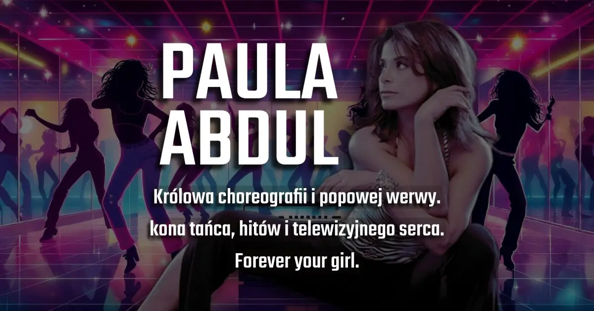 Paula Abdul na urodzinowym banerze w blogu Moje Quo Vadis - mojequovadis.pl | ppiotrr.pl