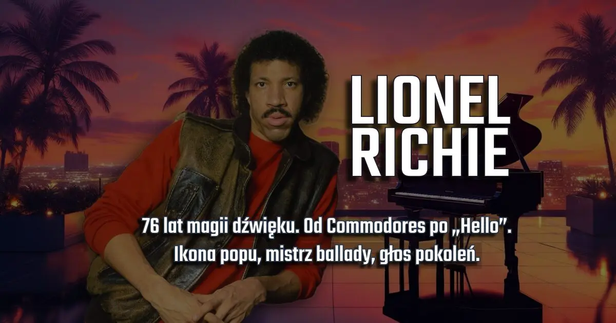 Lionel Richie na urodzinowym banerze w blogu Moje Quo Vadis - mojequovadis.pl | ppiotrr.pl